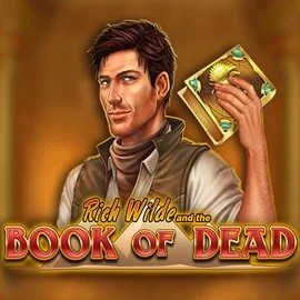 Book of Dead slot icon by Play'n GO, available at Vegasino Casino