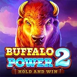 Buffalo Power 2: Hold and Win online game logo by Playson on vegasinoonline.casino
