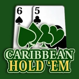 Caribbean Hold'em by Habanero, showcased at vegasinoonline.casino – game logo