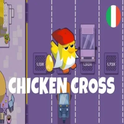 Chicken Cross slot visual from Upgaming available on vegasinoonline.casino