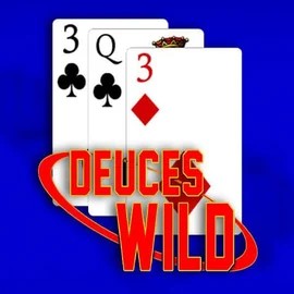 Deuces Wild slot logo by Games Global at Vegasino Casino