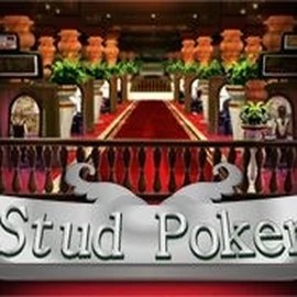 Stud Poker 3D slot logo by iSoftBet at Vegasino Casino